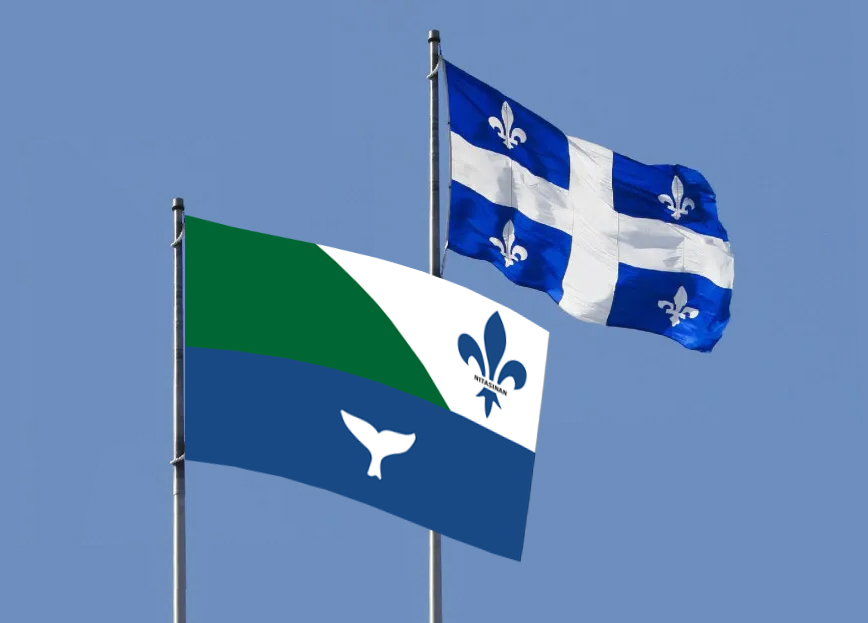 Le drapeau de la Côte-Nord