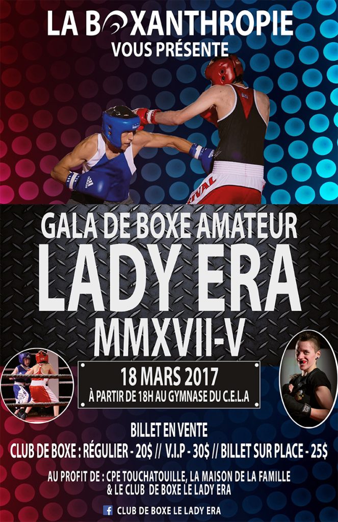 Poster Lady Era 2016 - 18 mars