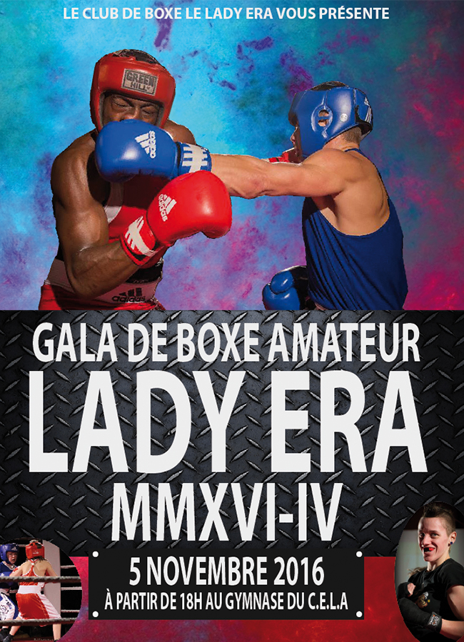 organisation de gala de boxe lutte lalancette Agence Créative