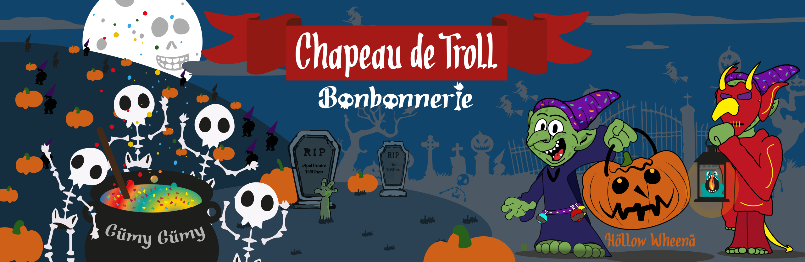 Boutique de bonbon Côte-Nord Sept-Îles Bonbnnerie Chapeau de Troll